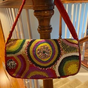 Christiana Beaded Handbag